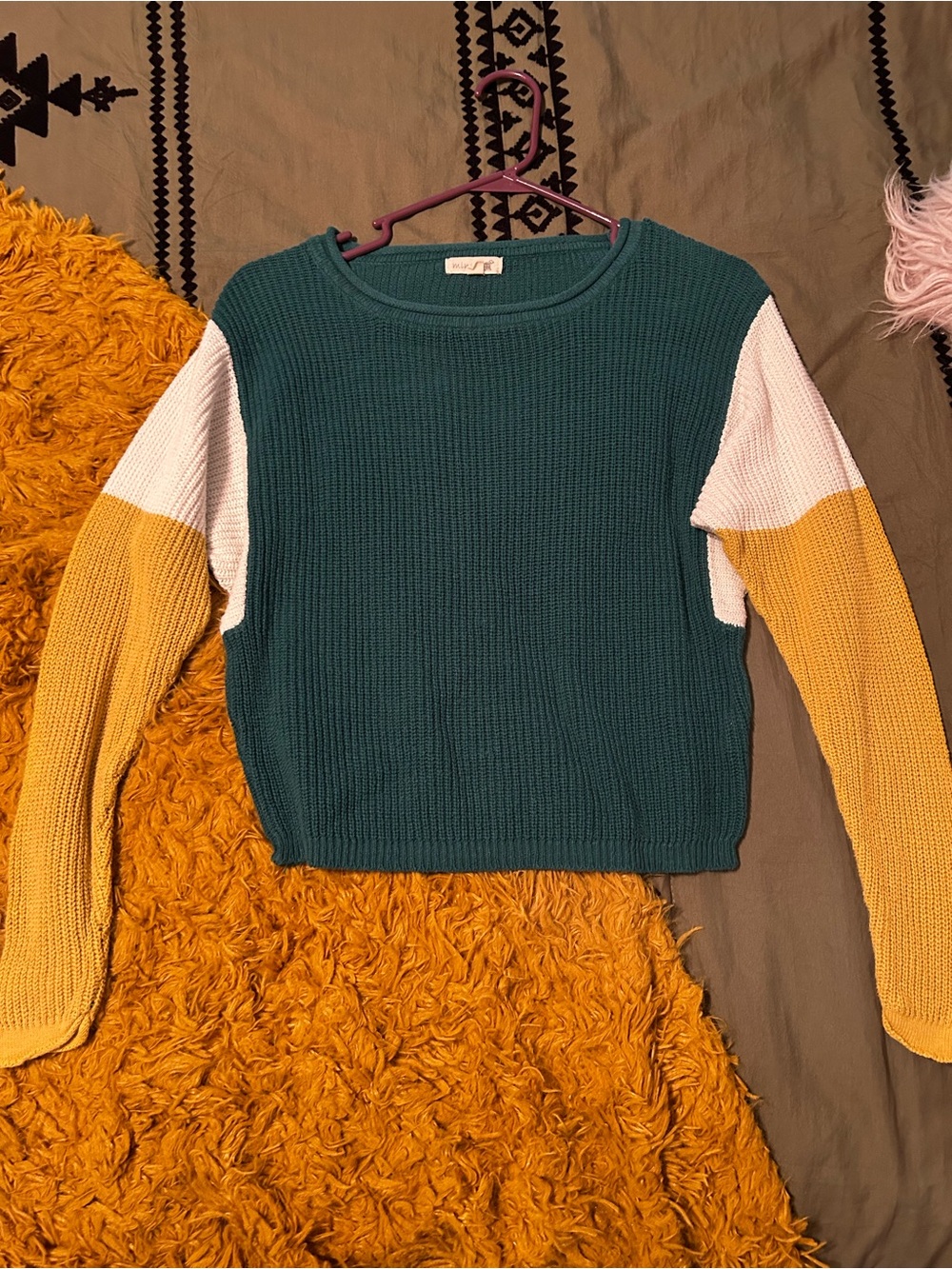 mine Teal Knit Top